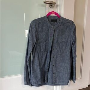 Vince Denim Lightweight Shirt Jacket